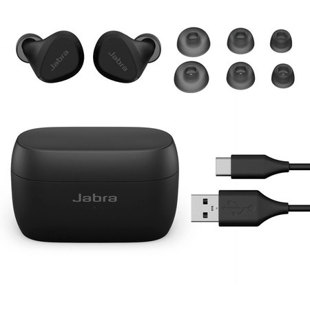 JABRA Elite 4 Active IP57-rated Wireless Earset in Black 100-99180000-02